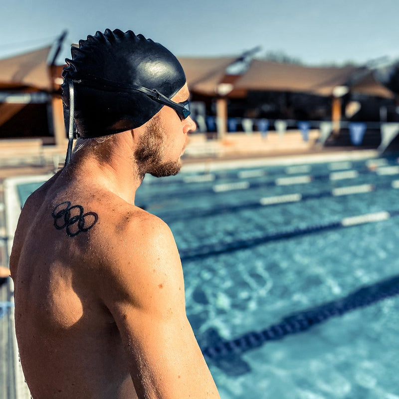 Olympian Ben Kanute wearing BLACK MAGIC MIRROR SILVER